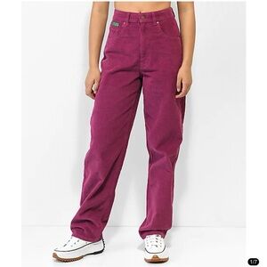 Empyre Tori 90s Berry Corduroy Skate Pants